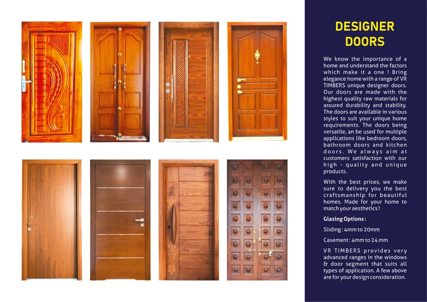 Designer Door Range