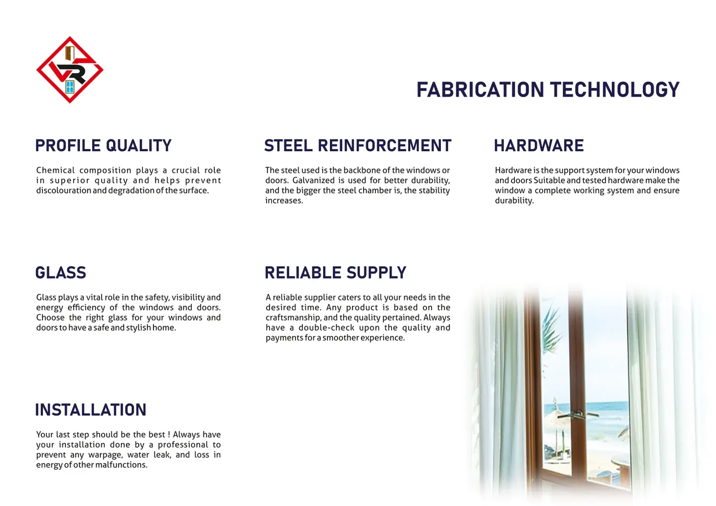 Fabrication Quality